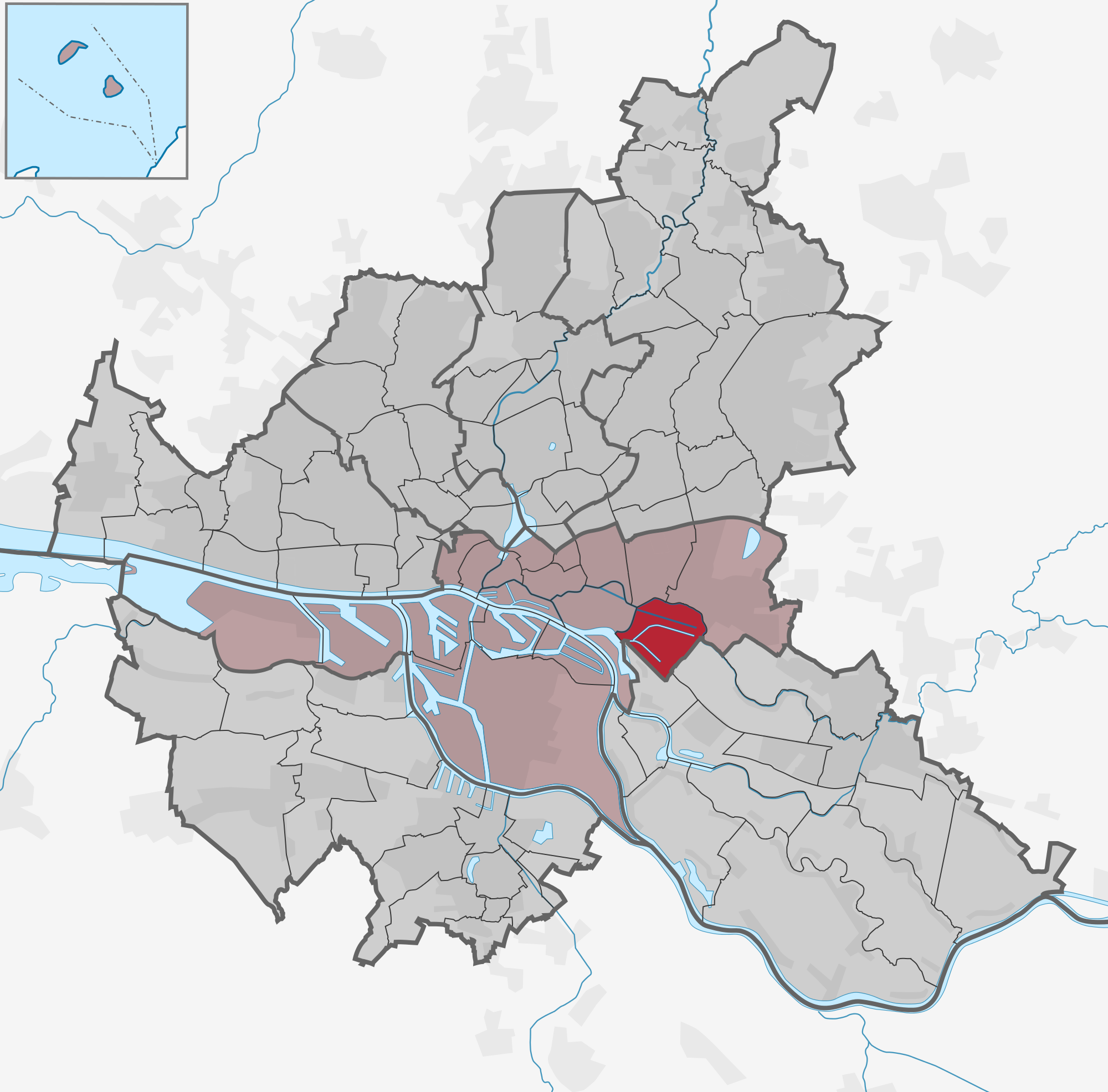 Stadtteil Billbrook (Bezirk Hamburg-Mitte)