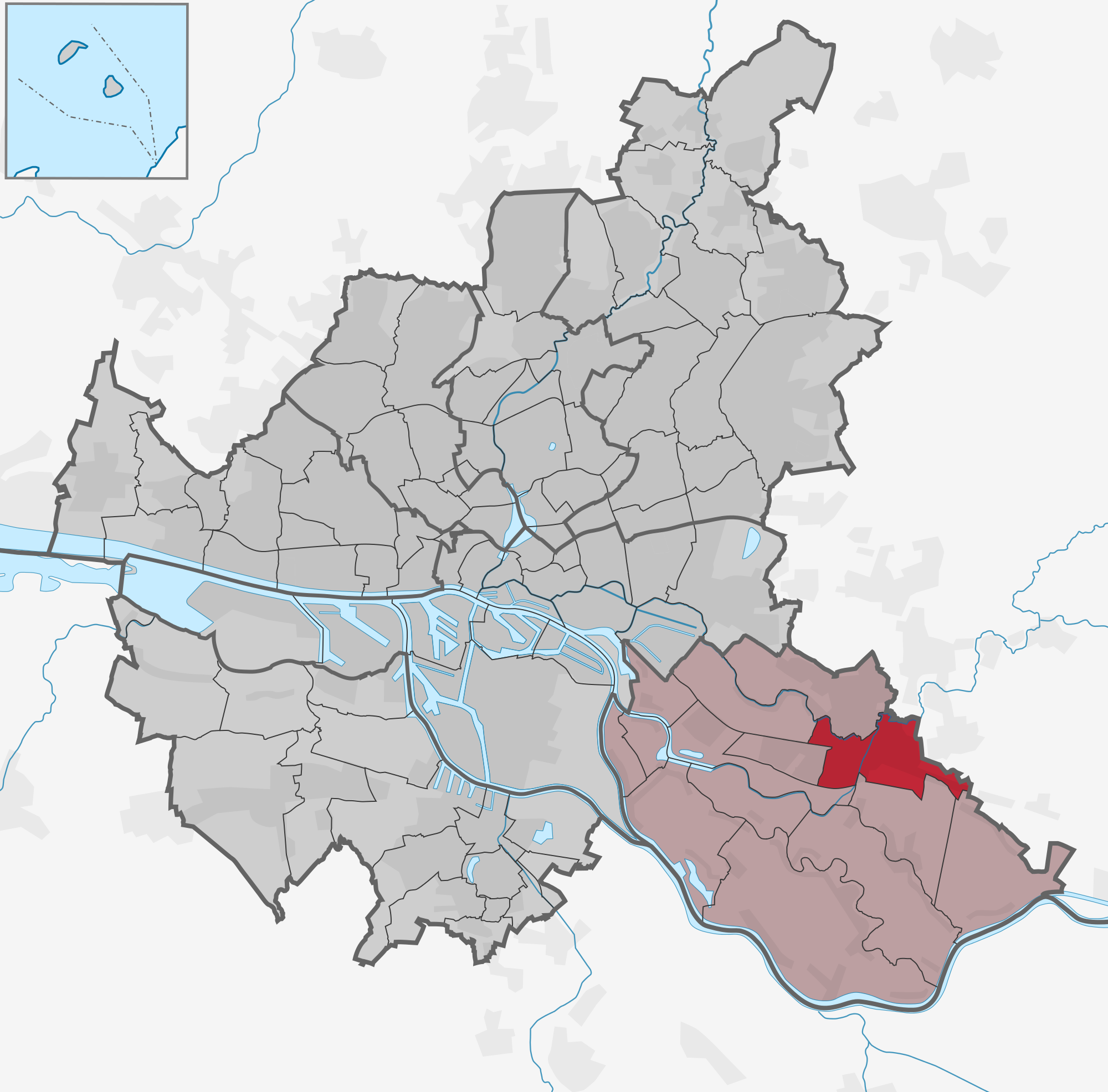 Stadtteil Bergedorf (Bezirk Bergedorf)