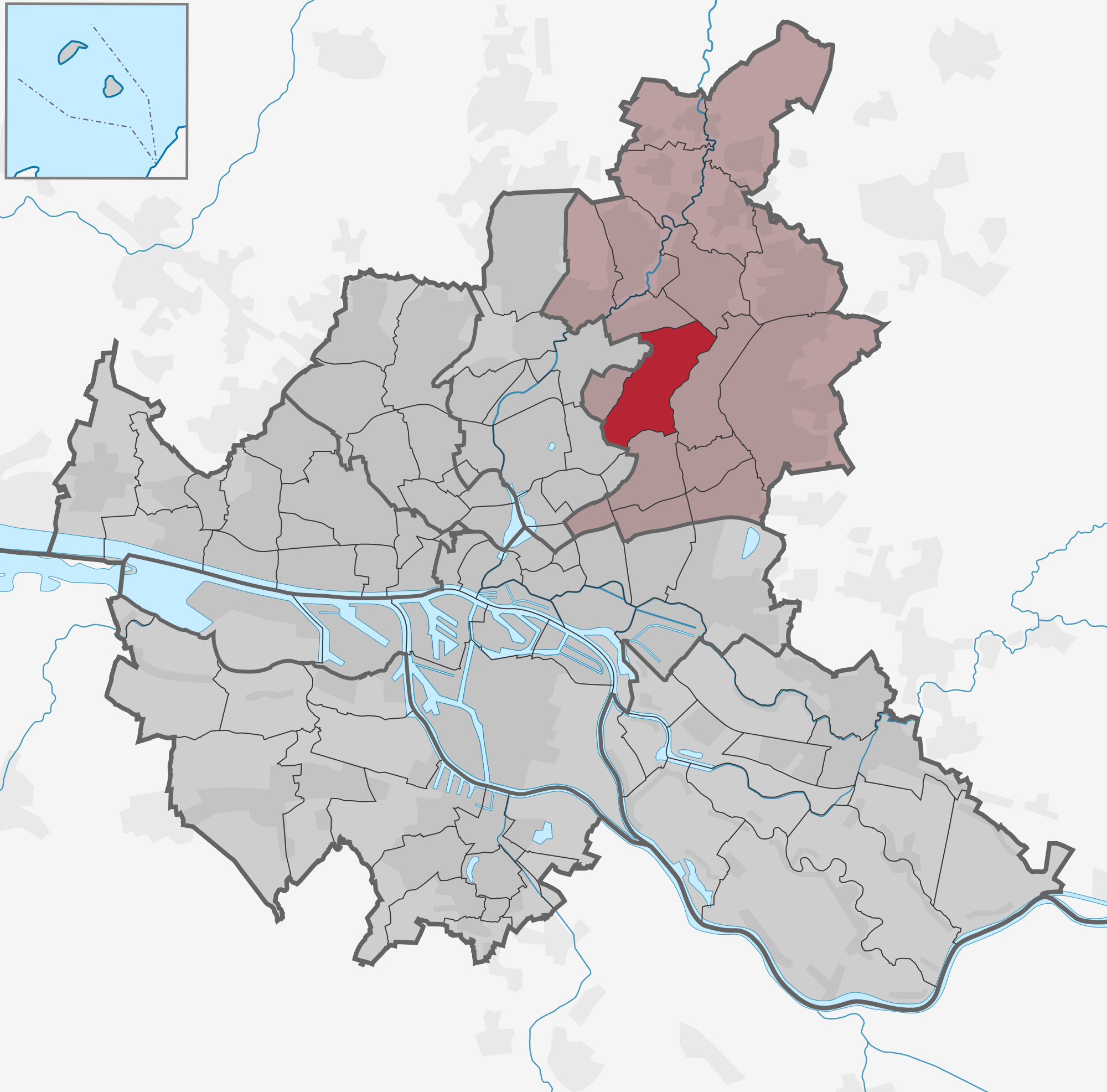 Stadtteil Bramfeld (Bezirk Wandsbek)