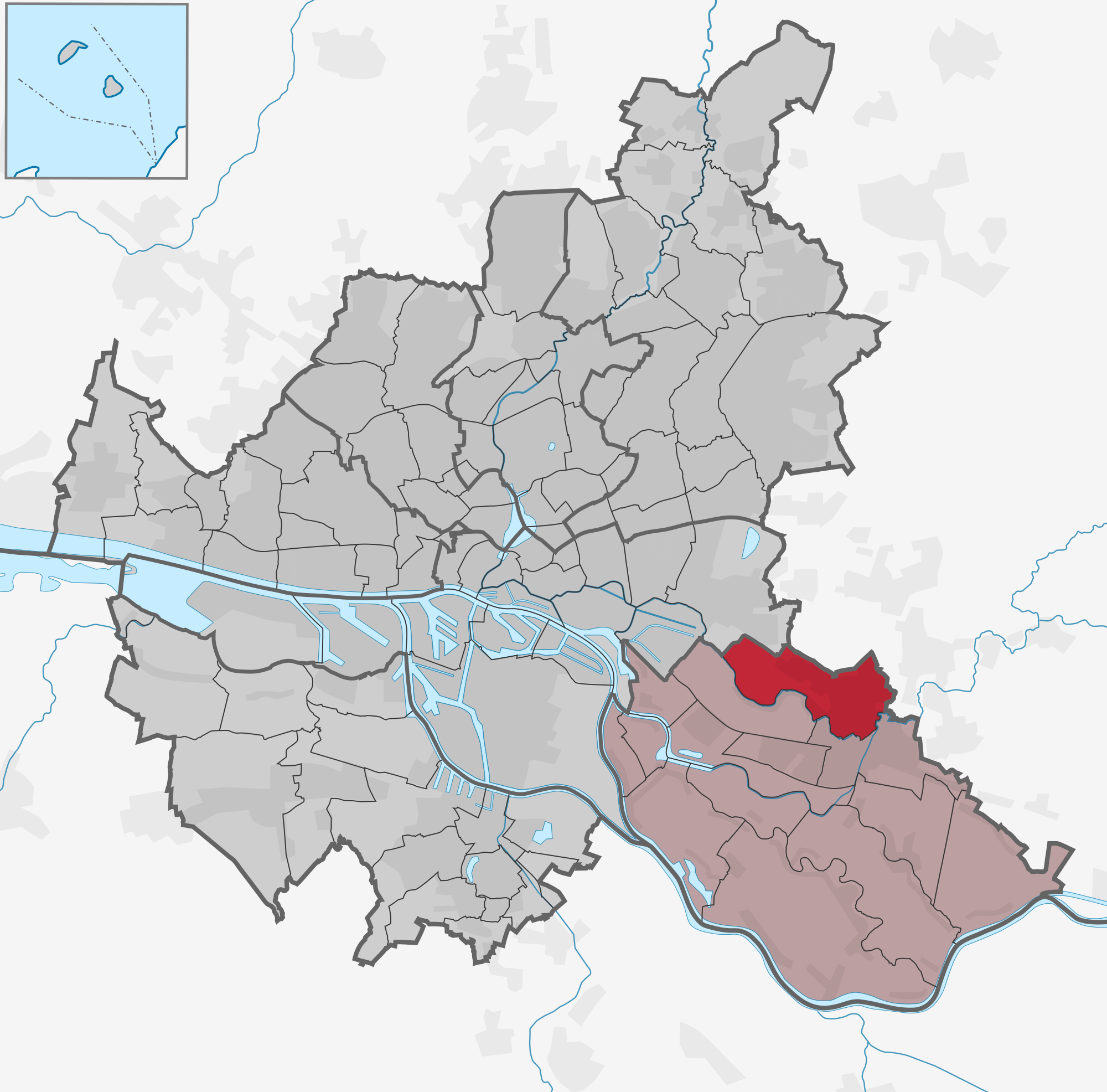 Stadtteil Lohbrügge (Bezirk Bergedorf)