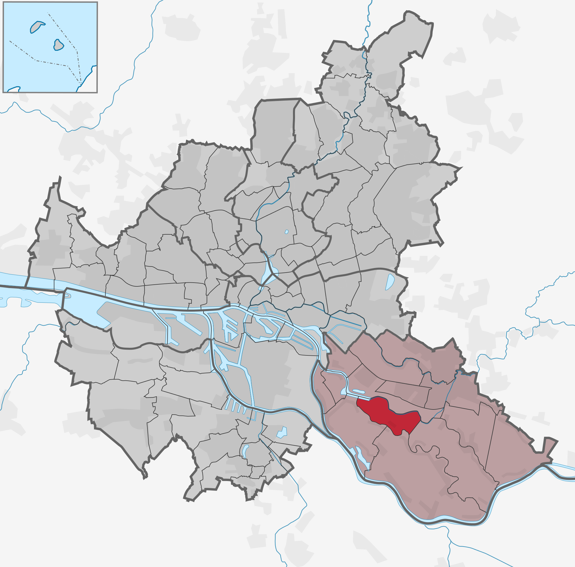 Stadtteil Reitbrook (Bezirk Bergedorf)