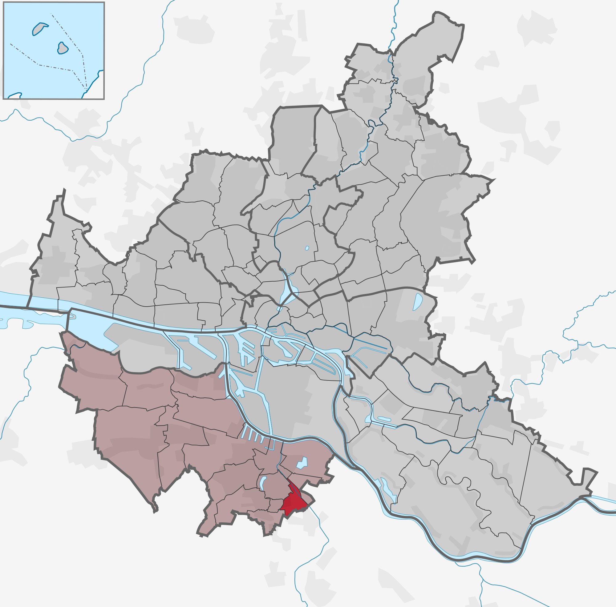 Stadtteil Rönneburg (Bezirk Harburg)