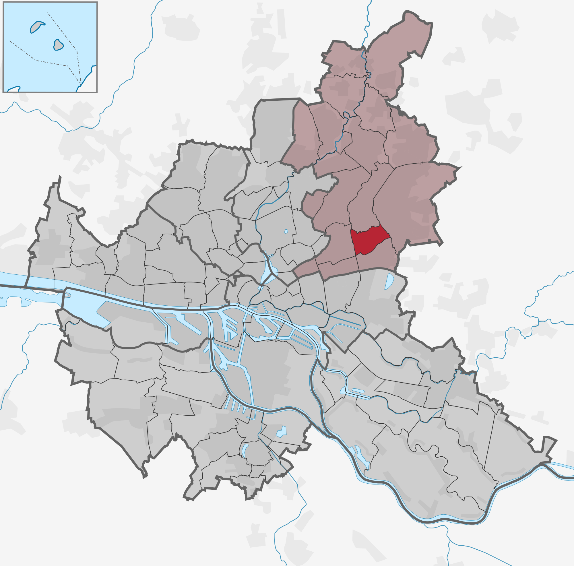 Stadtteil Tonndorf (Bezirk Wandsbek)