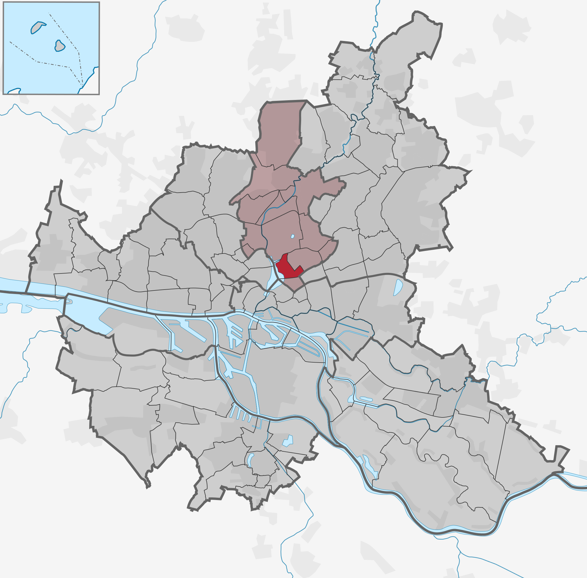 Stadtteil Uhlenhorst (Bezirk Hamburg-Nord)