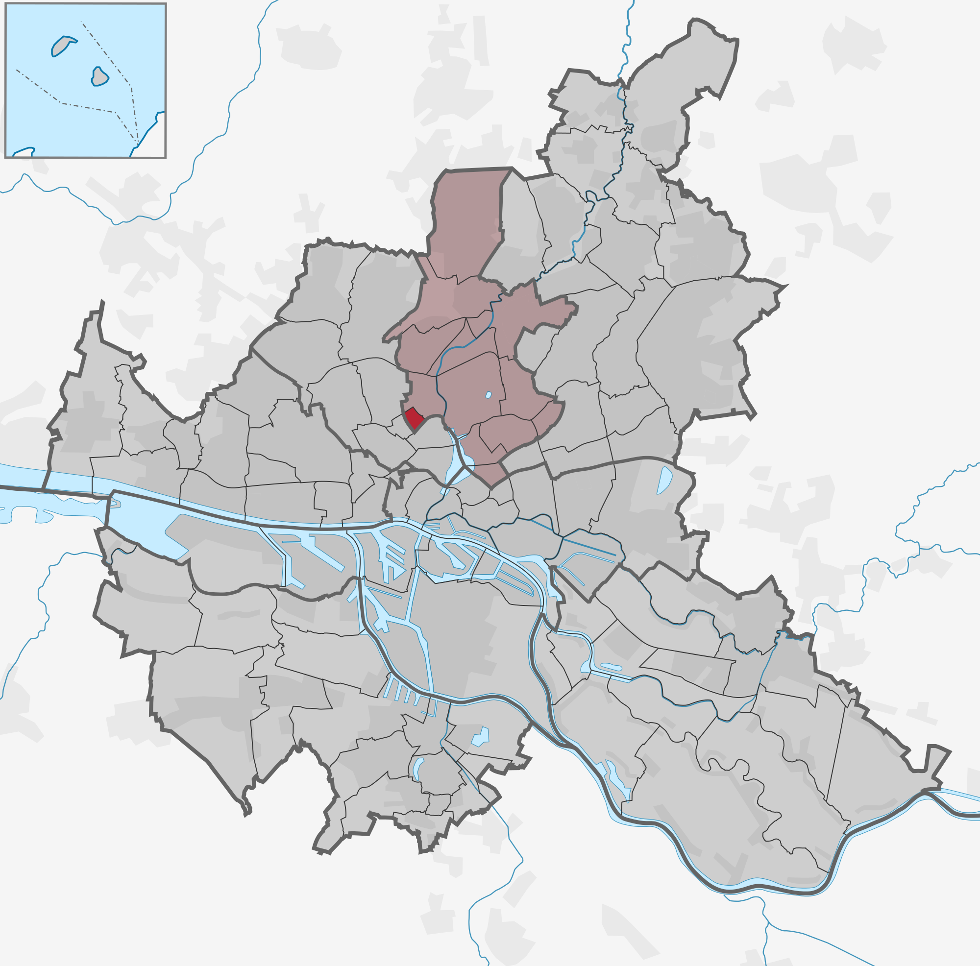 Stadtteil Hoheluft-Ost (Bezirk Hamburg-Nord)