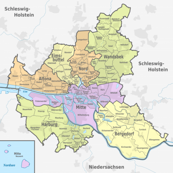 Stadt Hamburg Divisions